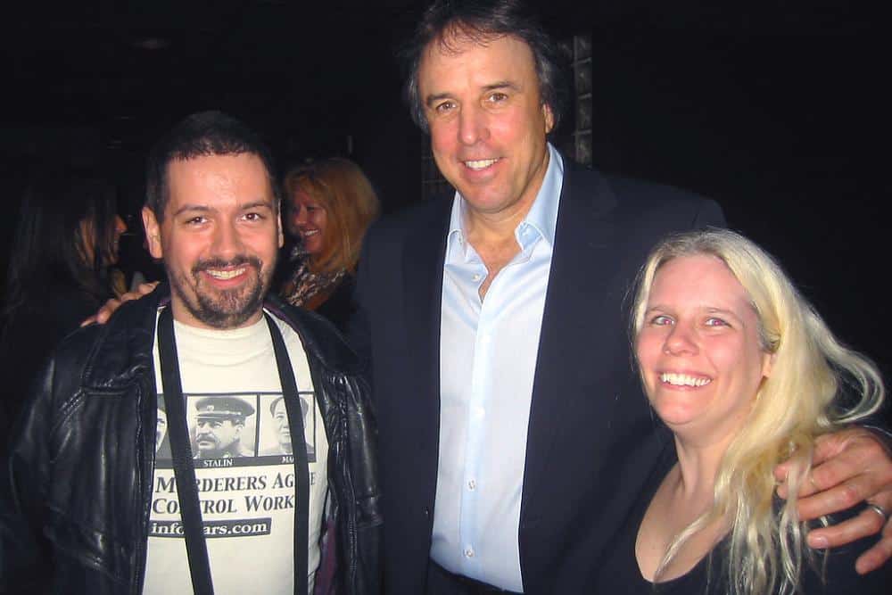 Kevin Nealon with his adoring fans