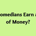 What is the salary of a comedian?
